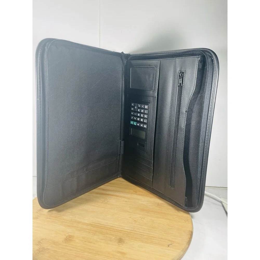 Portfolio/Padfolio Calculator works Notebook 13× 10 × 1 in See Pic